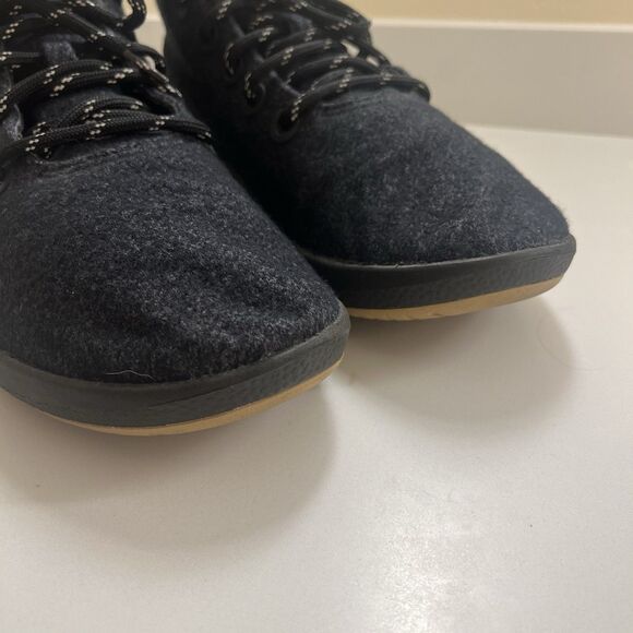 Allbirds Men’s Mizzle Wool Runner Water Repellent Sneaker Natural Black Khaki 11 - Picture 4 of 12